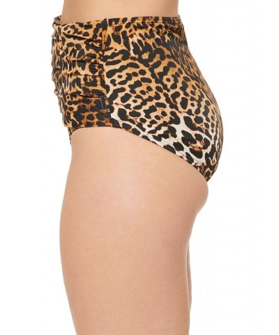 Printed Underwire Convertible Bikini Bra Top & High-Waist Bikini Bottoms Jaguar $45.08 Swimsuits