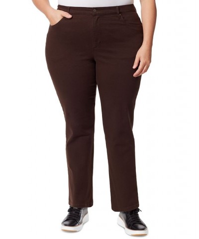 Women's Plus Amanda Average Length Jean Coffee Roast $18.23 Jeans