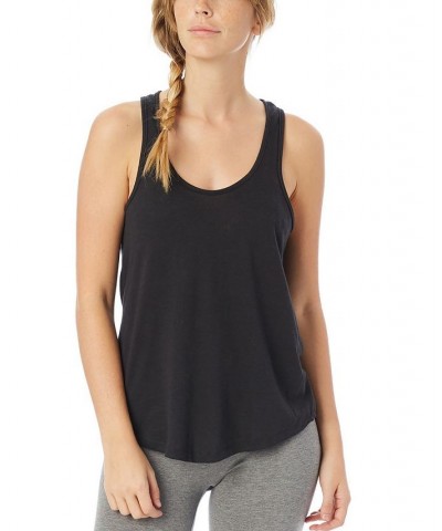 Women's Backstage Tank Top Black $25.37 Tops