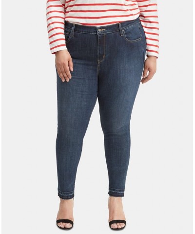 Trendy Plus Size 721 High-Rise Skinny Jeans Blue Story - Waterless $28.70 Jeans