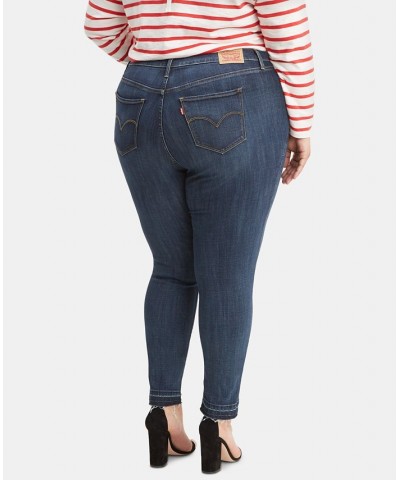 Trendy Plus Size 721 High-Rise Skinny Jeans Blue Story - Waterless $28.70 Jeans