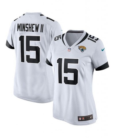 Women's Gardner Minshew Ii White Jacksonville Jaguars Game Jersey White $53.30 Jersey