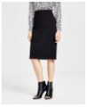 Women's Pull-On Pencil Skirt Black $26.45 Skirts