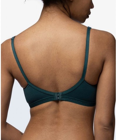 Women's Tiffany Non Padded Bralette Green $11.04 Bras