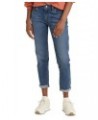 Women's Boyfriend Tapered-Leg Jeans Lapis Gem $29.99 Jeans