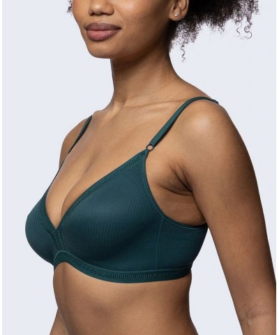 Women's Tiffany Non Padded Bralette Green $11.04 Bras