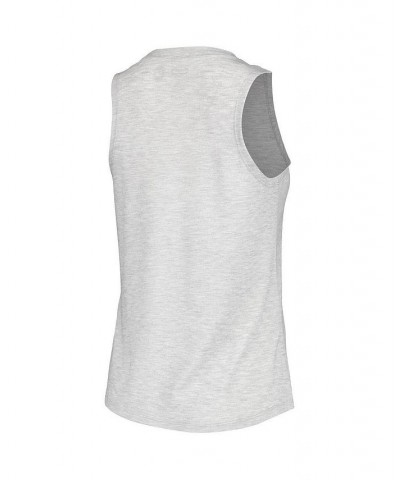 Women's Heathered Gray Black Seattle Kraken Profound Tank Top and Leggings Sleep Set Heathered Gray, Black $25.80 Pajama