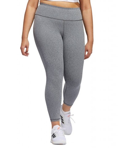 Plus Size 7/8 Leggings Gray $20.99 Pants