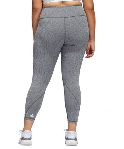 Plus Size 7/8 Leggings Gray $20.99 Pants