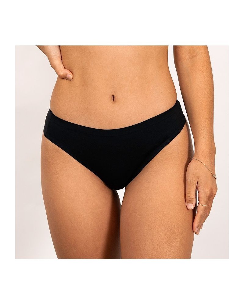 Leak proof Seamless Thong Black $19.89 Panty