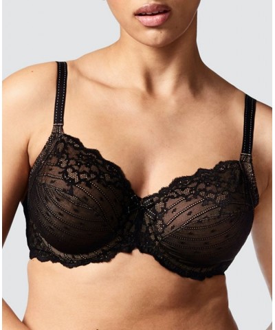 Rive Gauche Full Coverage Unlined Bra 3281 Online Only Black $30.77 Bras