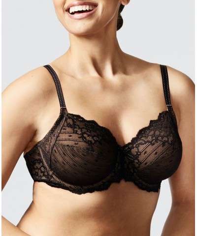 Rive Gauche Full Coverage Unlined Bra 3281 Online Only Black $30.77 Bras