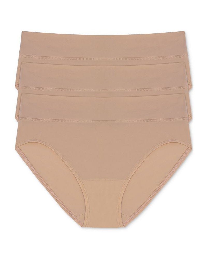 Women's 3-Pk. Bliss Flex Bikini Underwear 773276 Brown $22.89 Panty