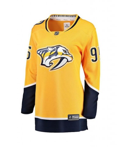 Women's Branded Matt Duchene Gold Nashville Predators Home Premier Breakaway Player Jersey Gold $54.45 Jersey