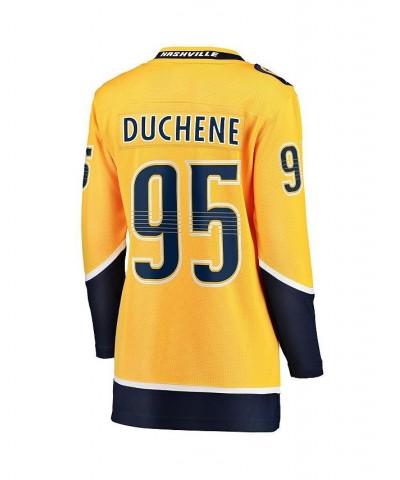 Women's Branded Matt Duchene Gold Nashville Predators Home Premier Breakaway Player Jersey Gold $54.45 Jersey