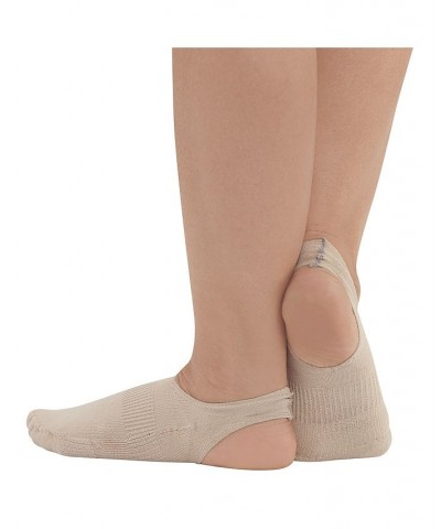 The Alpha: Half-Sole Padded Compression Arch Support Barre/Yoga Socks Beige/khaki $19.80 Socks