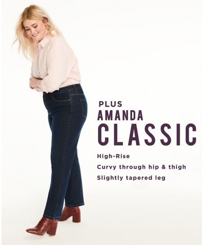 Women's Plus Size Amanda Short-Length Jeans Hartford $16.31 Jeans