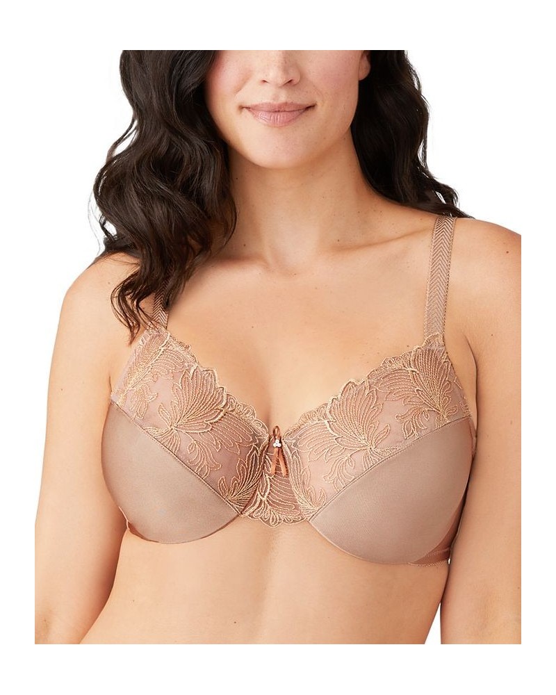 Women's Slim Silhouette Minimizer Bra 857361 Tan/Beige $34.44 Bras