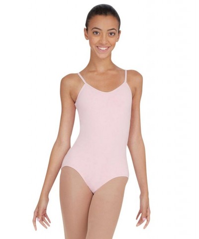 V-Neck Camisole Leotard White $18.38 Tops