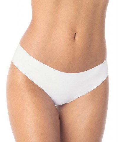 No Ride-Up Seamless Thong Panty White $12.42 Panty