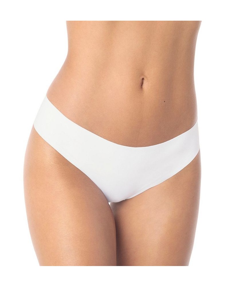 No Ride-Up Seamless Thong Panty White $12.42 Panty