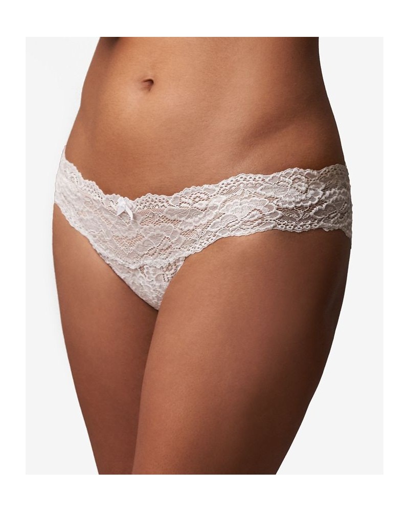 Women's Goddess Lace Chikini 1753101 White $13.50 Panty