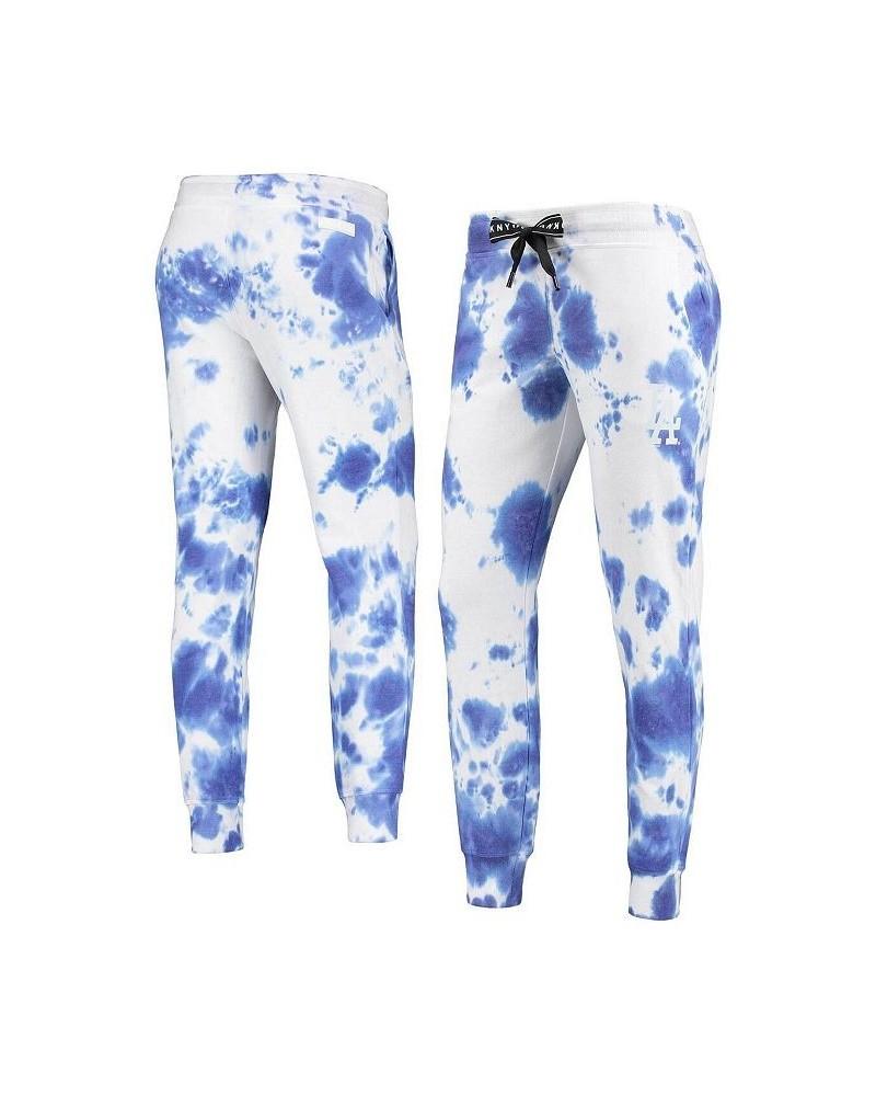 Women's White Royal Los Angeles Dodgers Melody Tie-Dye Jogger Pants White, Royal $43.20 Pants