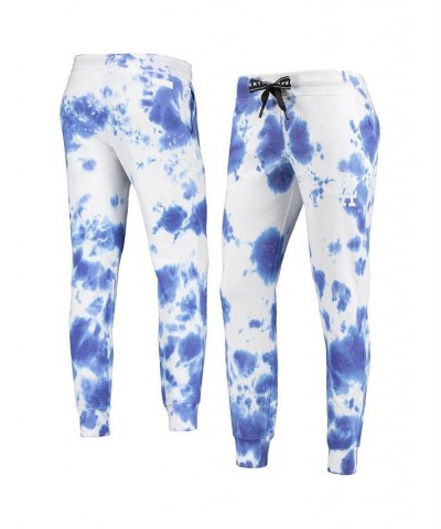 Women's White Royal Los Angeles Dodgers Melody Tie-Dye Jogger Pants White, Royal $43.20 Pants