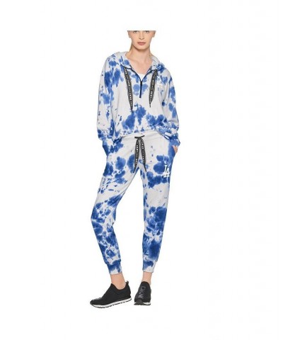 Women's White Royal Los Angeles Dodgers Melody Tie-Dye Jogger Pants White, Royal $43.20 Pants