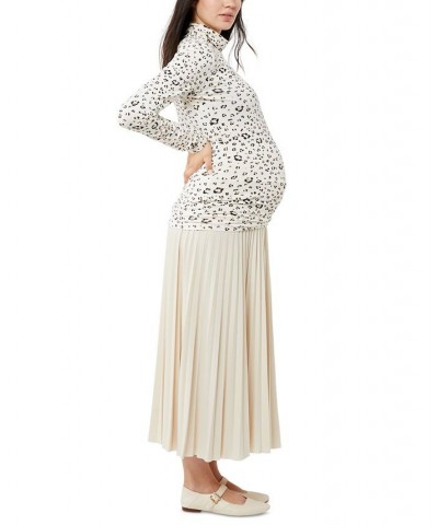 Maternity Turtleneck Knit Top Multi $26.24 Tops