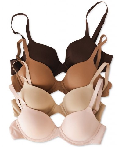 One Fab Fit 2.0 T-Shirt Shaping Underwire Bra DM7543 Evening Blush With Sandshell (Nude 4) $14.26 Bras