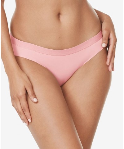 Warners Cloud 9 Smooth Invisible Look Microfiber Bikini RV8101P Pink $8.91 Panty