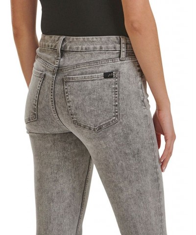 by 7 For All Mankind Women's Mid-Rise Skinny Jeans Stonewash Grey $46.44 Jeans