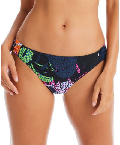 Women's Paradise Palms Tab-Side Hipster Bikini Bottoms Multi $29.58 Swimsuits