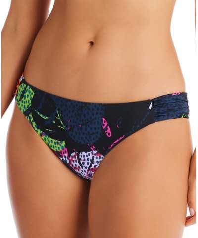 Women's Paradise Palms Tab-Side Hipster Bikini Bottoms Multi $29.58 Swimsuits