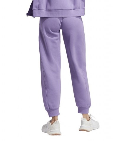 Women's All Season Sweatpant Jogger Purple $32.20 Pants