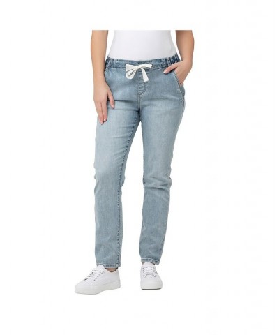 Women's Denim Jogger Light Blue Light Blue $30.00 Jeans