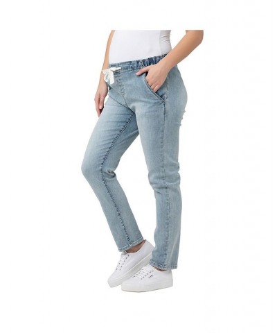 Women's Denim Jogger Light Blue Light Blue $30.00 Jeans