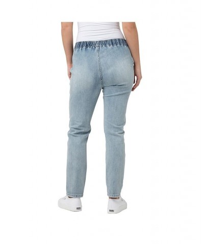 Women's Denim Jogger Light Blue Light Blue $30.00 Jeans