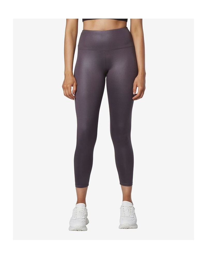 Women's High Rise 7/8 Length Liquid Leggings Pavement $26.79 Pants