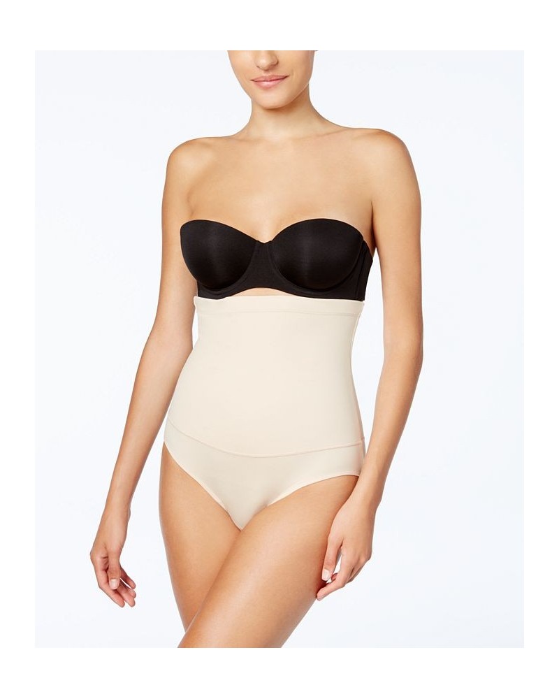 Women's Firm Control Fat Free Dressing High Waist Shaping Brief 1854 Latte Lift $21.16 Shapewear