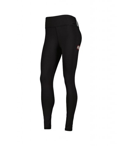 Women's Black Miami Heat Classics Lux Leggings Black $29.40 Pants