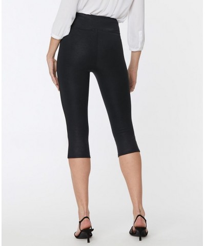 Women's Pull-On Skinny Legging Capri Pants Black $54.45 Pants