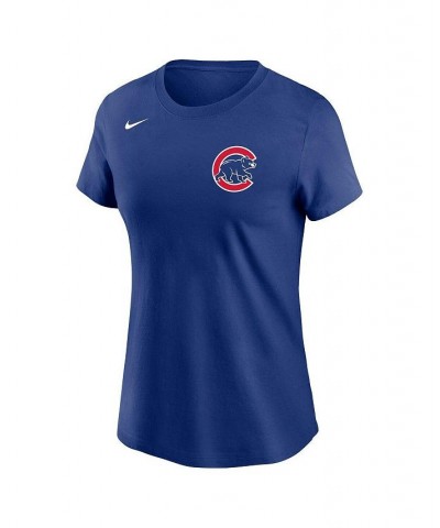 Women's Cody Bellinger Royal Chicago Cubs Name and Number T-shirt Royal $25.49 Tops