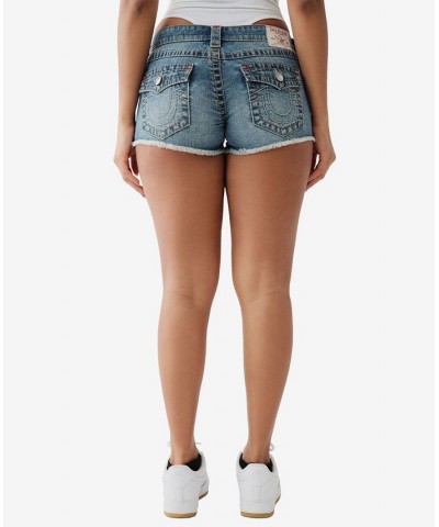 Women's Joey Big T Cut Off Denim Shorts Jessamine Destroyed $35.84 Shorts