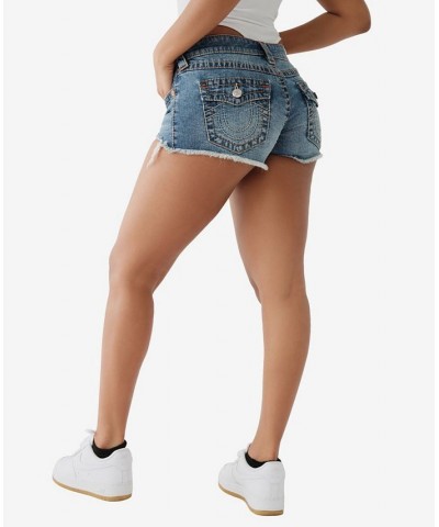 Women's Joey Big T Cut Off Denim Shorts Jessamine Destroyed $35.84 Shorts