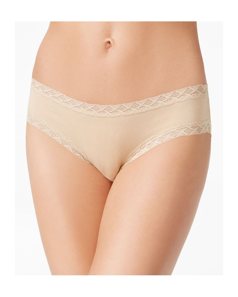 Bliss 3-Pk. Lace-Trim Cotton Brief 156058MP Ivory/Cream $16.68 Underwears