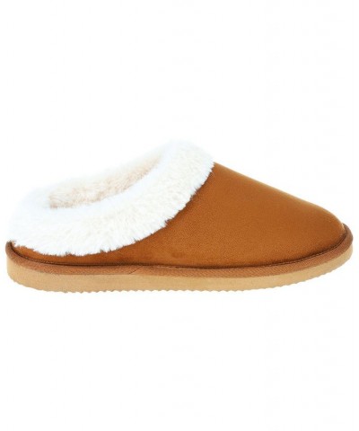 Women's Polo Charlotte Scuff Slippers Tan/Beige $37.10 Shoes