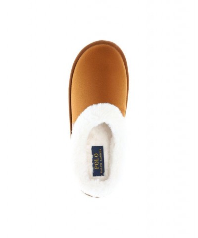 Women's Polo Charlotte Scuff Slippers Tan/Beige $37.10 Shoes