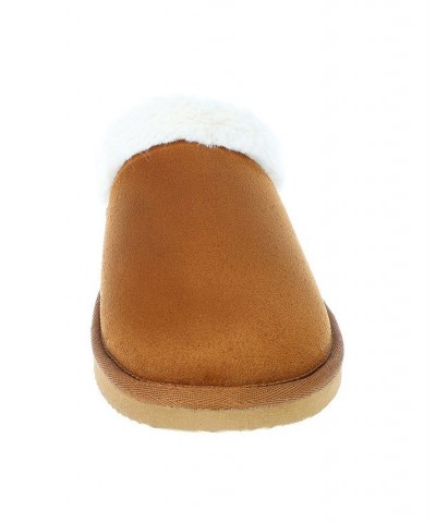 Women's Polo Charlotte Scuff Slippers Tan/Beige $37.10 Shoes